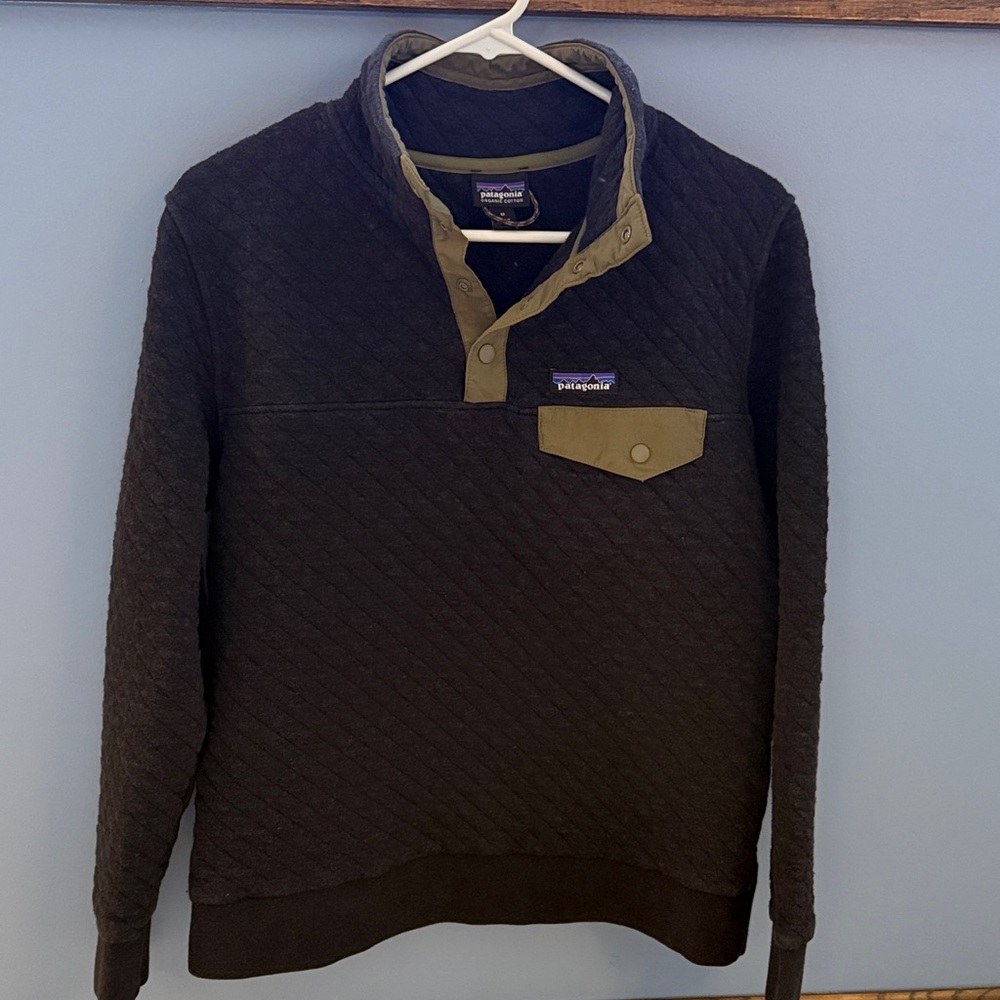 Patagonia Quilted Snap-T Pullover Medium